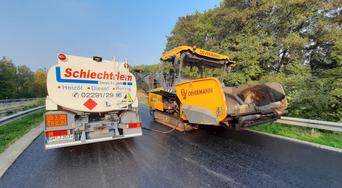 Baustellenbetankung Diesel Liefern Oberberg Schlechtriem Energie